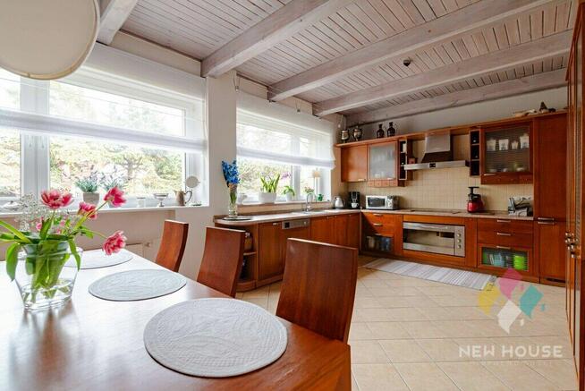 Brzeziny, dom z tarasem, ogrodem, podwójny garaż