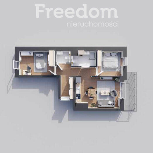 Mieszkanie w stanie deweloperskim Piła ul. Rynkowa