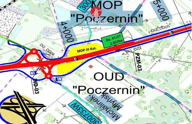 Działka rolna Michalinek gm. Płońsk,