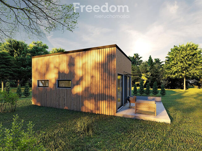 Nowy dom parterowy 35 m2 szkieletowy w 3mce