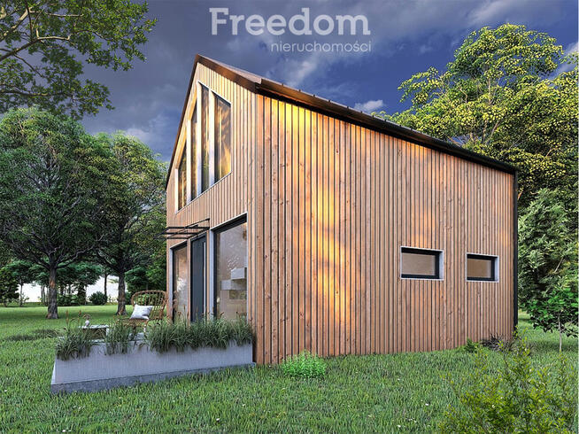 Nowy Dom całoroczny 35m2- 1 pięt. st. deweloperski