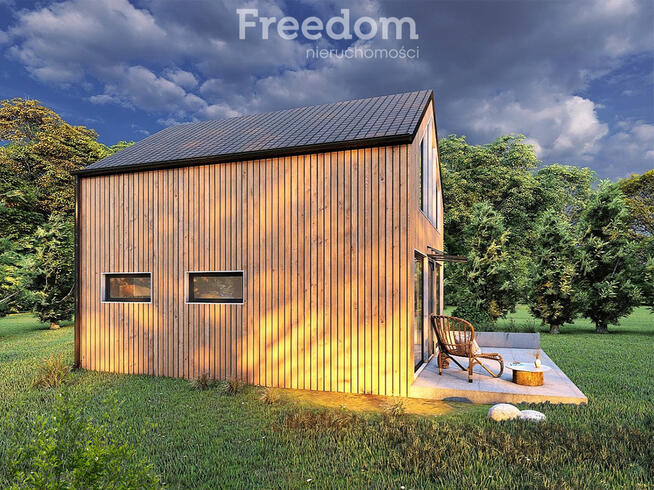 Nowy Dom całoroczny 35m2- 1 pięt. st. deweloperski