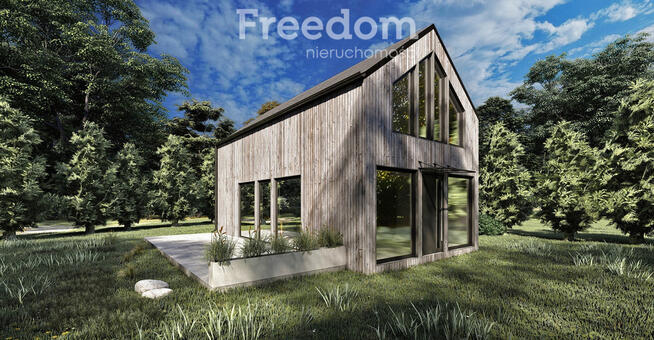 Nowy Dom szkieletowy 45m2 1-piętr. st.deweloperski