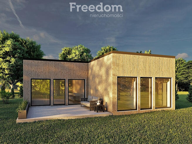 Nowy Dom parterowy 70 m2 szkieletowy w 3mce