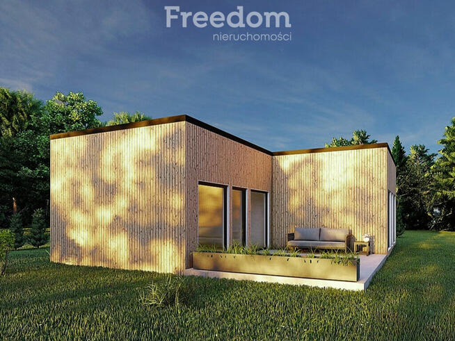 Nowy Dom parterowy 70 m2 szkieletowy w 3mce