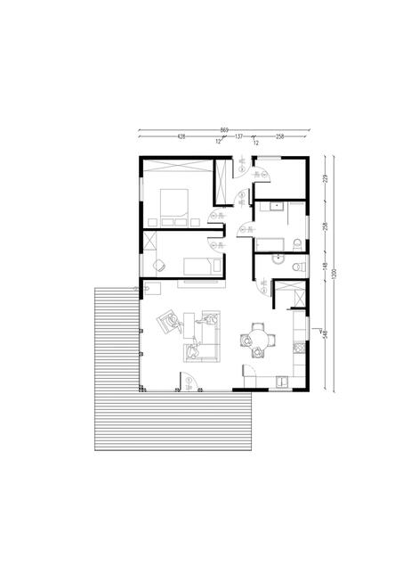 Nowy Dom parterowy 100 m2 szkieletowy w 3mce