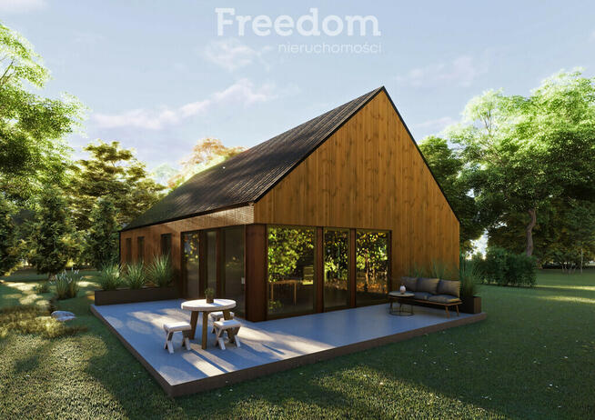 Nowy Dom parterowy 130 m2 szkieletowy w 3mce