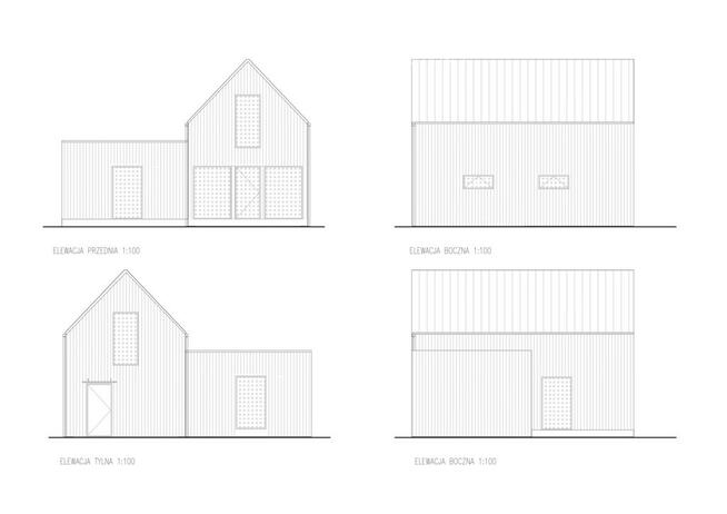 Nowy Dom parterowy 70 m2 MIX pod klucz