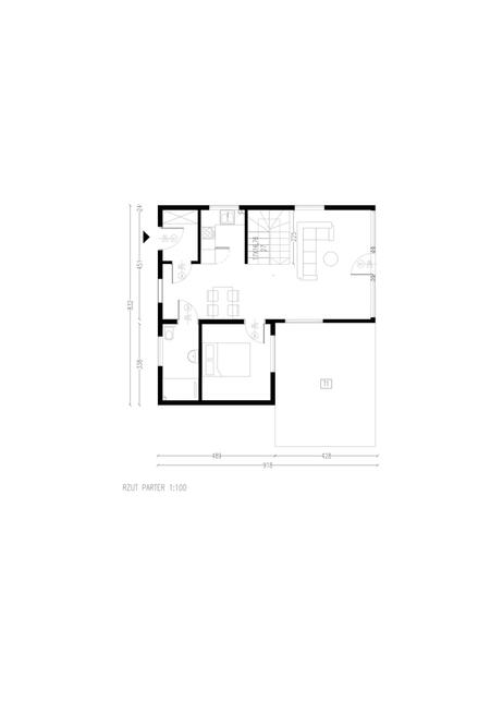 Nowy Dom parterowy 70 m2 MIX pod klucz