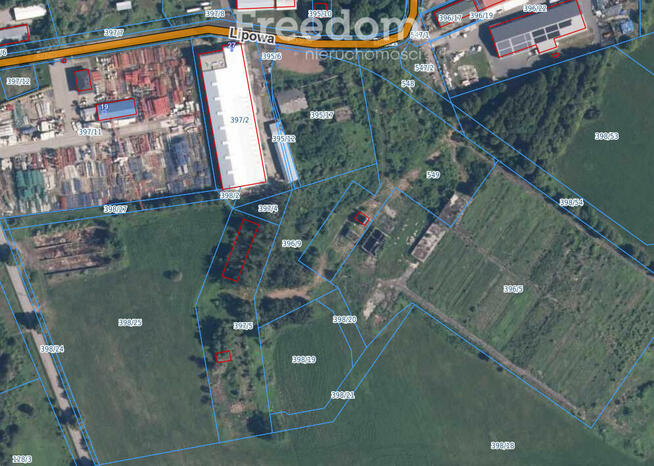 Działka przemysłowa niedaleko Warszawy