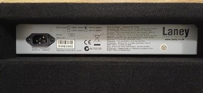 Sprzedam Kombo Basowe Laney Richter