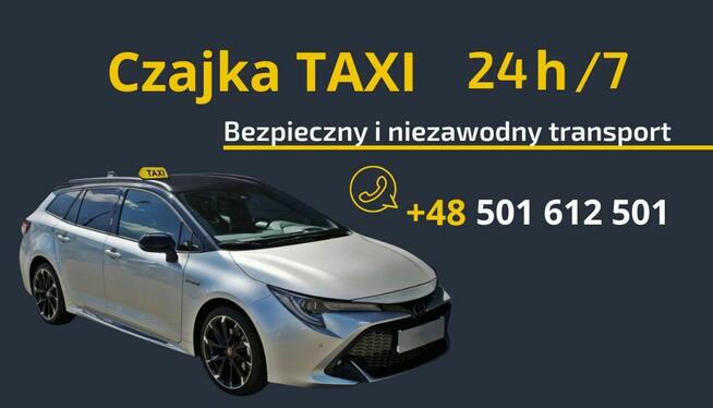 Czajka TAXI +48 501 612 501 tanie przejazdy międzymiastowe