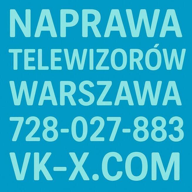 Serwis Naprawy TV w Domu Klienta 728-O27-883