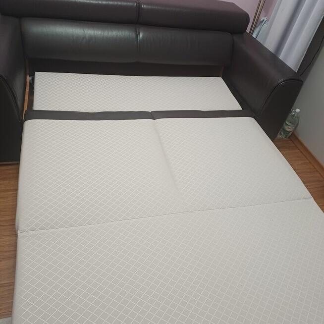 Sprzedam sofę skórzaną z funkcja spania