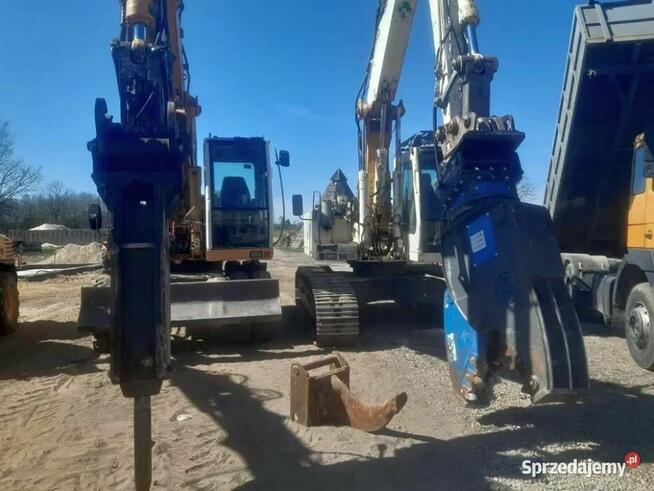Usługi koparką koparka wykopy Żagań Żary Szprotawa Małomice