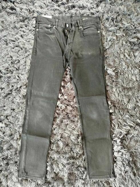 Czarne spodnie jeansowe Denim Slim