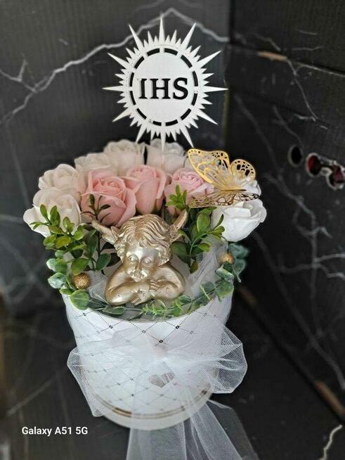 Boxy prezentowe z kwiatów mydlanych