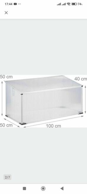 Szklarnia Ogrodowa Do Ogrodu Skrzynia Skrzynka na działkę