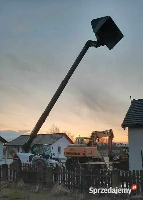 Prace ziemne wyburzenia rozbiórki kruszenie transport Żagań