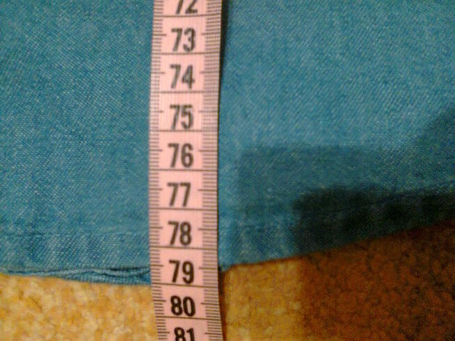 Modna koszula jeans męska długi rękaw