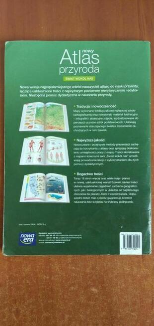 Nowy Atlas przyroda świat wokół nas. Nowa era