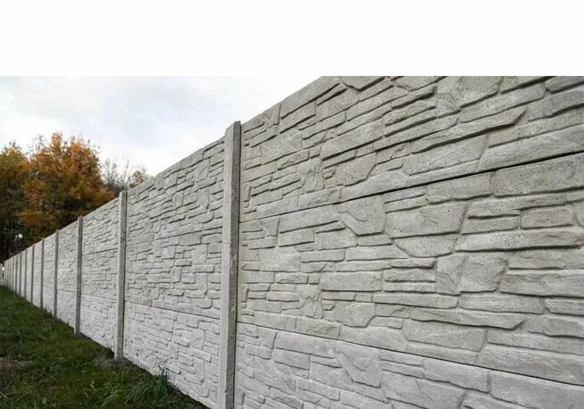 BestBet - Ogrodzenia Panel, Beton, Dwustronne, Palisadowe -