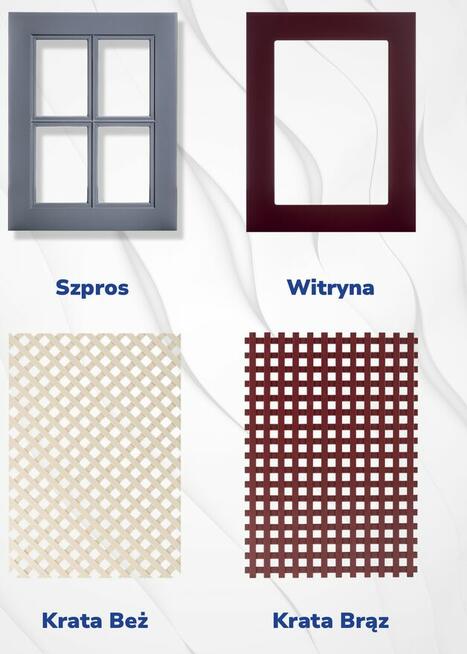 Fronty meblowe / lakierowanie / meble na wymiar