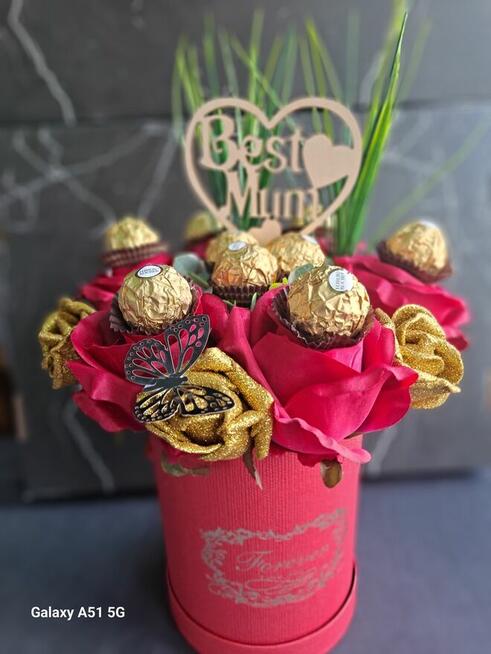 Boxy prezentowe z kwiatów mydlanych