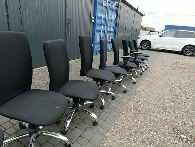 krzesła obrotowe fotel biurowy biurowe czarne nowy styl