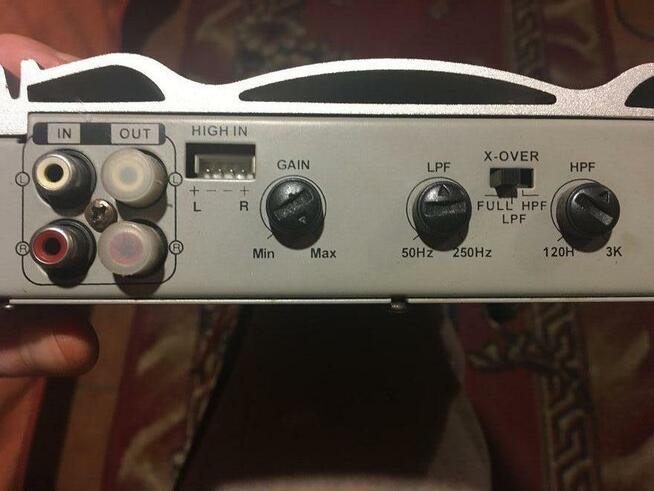 RAVELAND subwoofer 500 watt GREEN FORCE+WZMACNIACZ RAVELAND