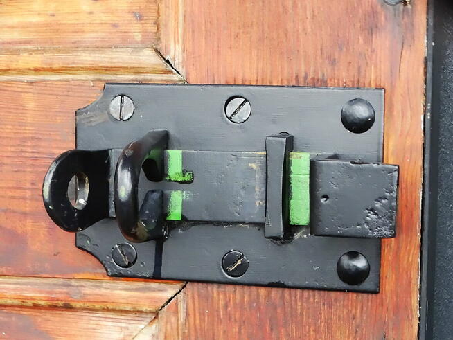 Drzwi od celi więziennej 183x70,5x4 cm