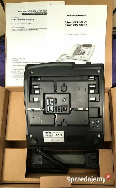 Polecam Telefon Systemowy CTS-102.IP-BK SILCAN