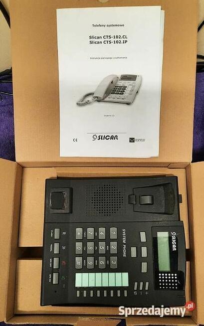 Polecam Telefon Systemowy CTS-102.IP-BK SILCAN
