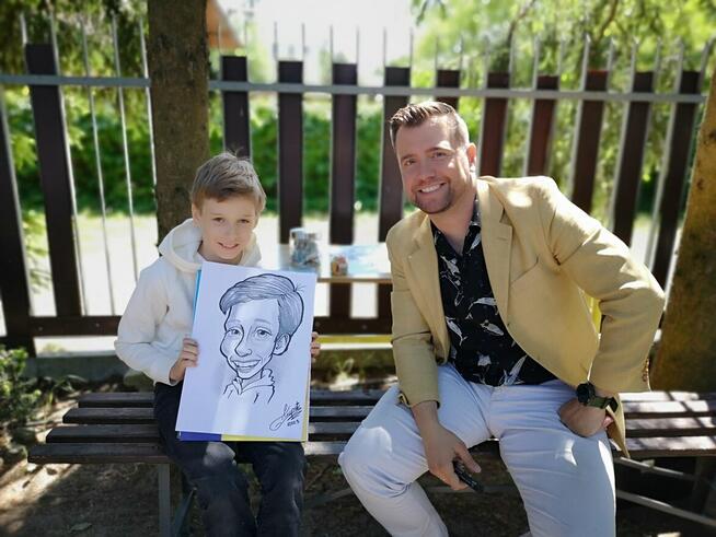 Rysowanie karykatury na żywo – wesele, imprezy, urodziny