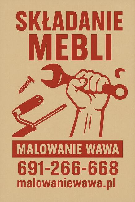 ️ Składanie Mebli Warszawa – Szybko, Profesjonalnie, Bez S