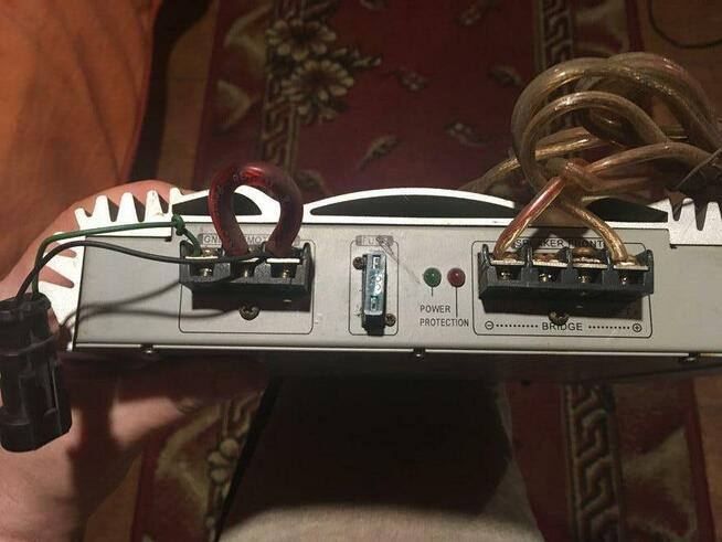 RAVELAND subwoofer 500 watt GREEN FORCE+WZMACNIACZ RAVELAND