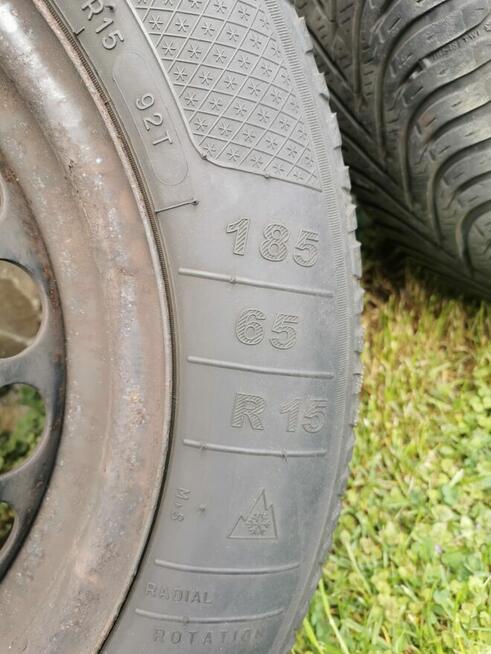 Felgi stalowe do mercedesa z oponami zimowymi w169