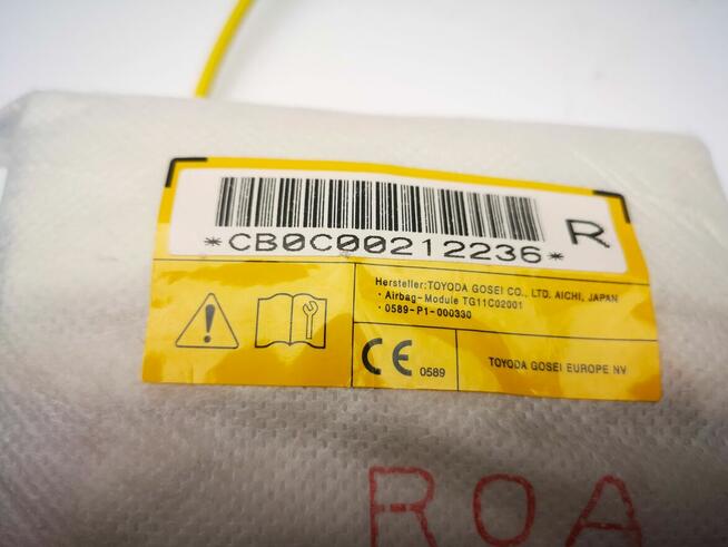 Mitsubishi ASX poduszka prawego przedniego fotela AIRBAG