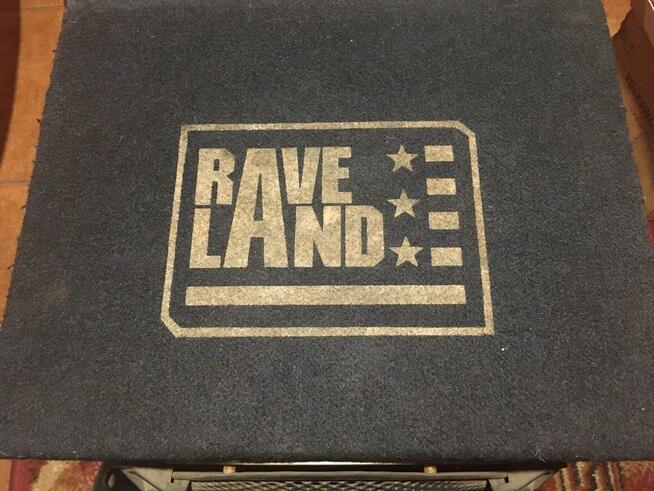 RAVELAND subwoofer 500 watt GREEN FORCE+WZMACNIACZ RAVELAND