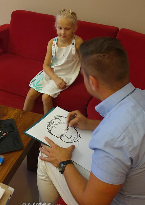 Rysowanie karykatury na żywo – wesele, imprezy, urodziny