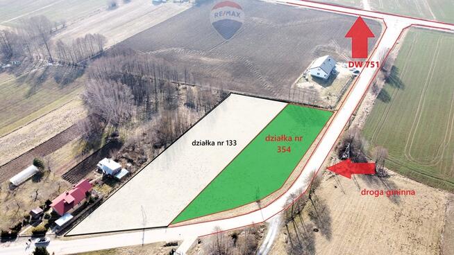 Wyjątkowa działka w Mychowie Kolonii