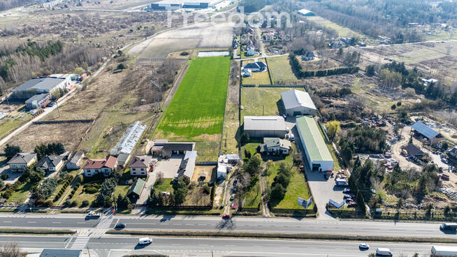 Działka przelotowa Aleja Krakowska w Marysinie