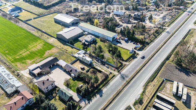 Działka przelotowa Aleja Krakowska w Marysinie