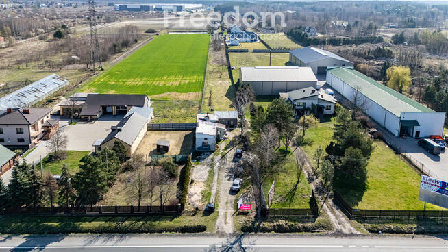 Działka przelotowa Aleja Krakowska w Marysinie