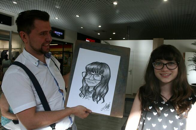 Rysowanie karykatury na żywo – wesele, imprezy, urodziny