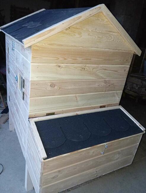 Ocieplany mały kurnik wew.100/80