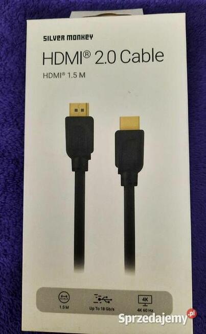 Polecam Nowy Kabel HDMI 2.0 Cable