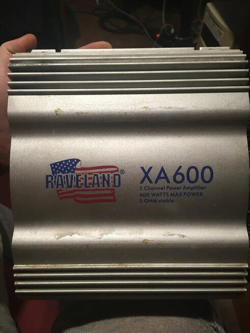 RAVELAND subwoofer 500 watt GREEN FORCE+WZMACNIACZ RAVELAND