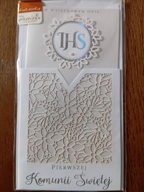 Pamiątka Pierwszej Komunii Świętej nowa zafoliowana z kopert