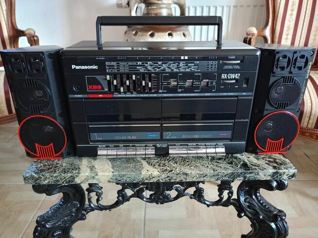 Radio Magnetofon Panasonic RX-CW42 Vintage
